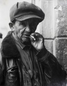 Lottery ticket seller, Quito, Ecuador, 1966