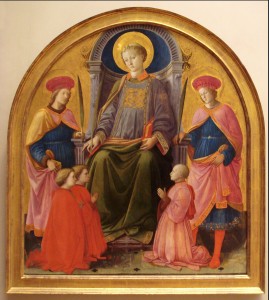 St. Lawrence Enthroned with Saints and Donors, circa 1440