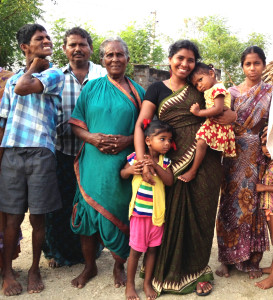 Villagers in Thurakapalem, India