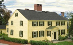 Emery House, 1745, in West Newbury, Massachusetts