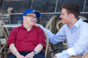 Gord Henry and Thimo Gunnewig, residents at L'Arche Daybreak. Photo by Warren Pot